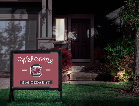 Welcome South Carolina Custom Yardsy Sign