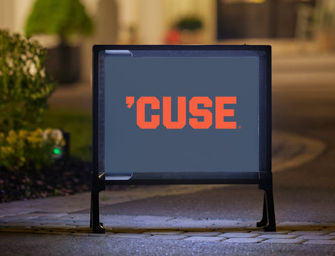 Syracuse University 'Cuse Blue Yardsy Sign