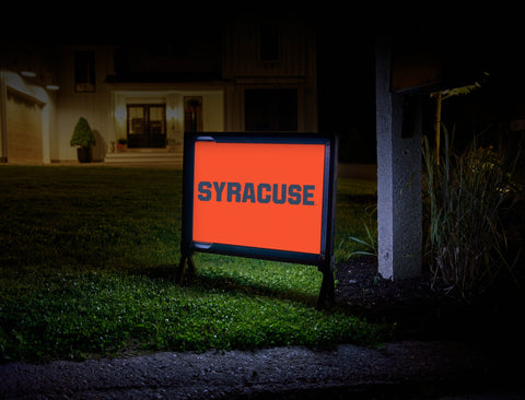 Syracuse University Big Orange Yardsy Sign
