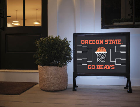Oregon State Basketball Yardsy Sign