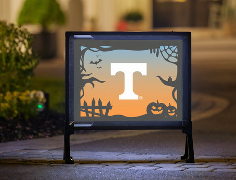 Halloween Sunset Tennessee T Yardsy Sign