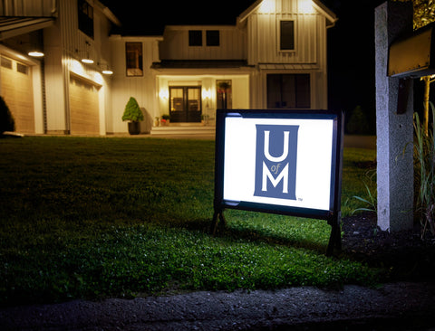 Memphis UM White Yardsy Sign