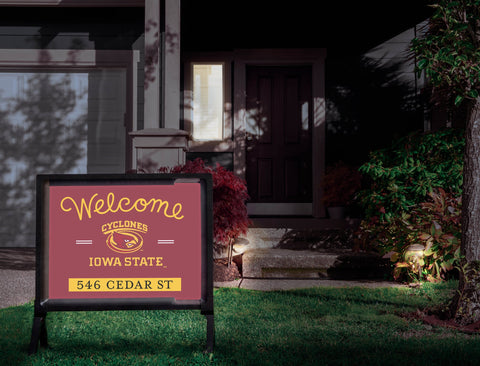 Welcome Iowa State Custom Yardsy Sign