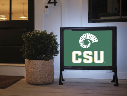 CSU Logo Green Yardsy Sign