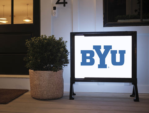 Brigham Young BYU Mark White Yardsy Sign