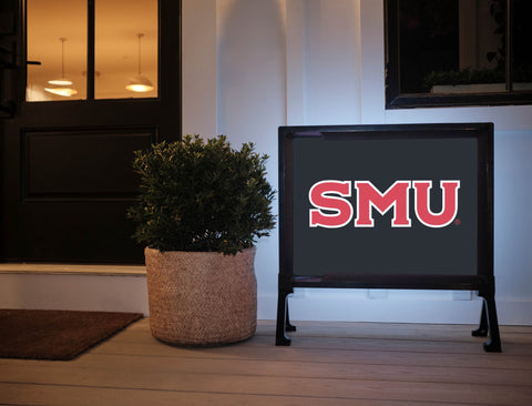 SMU Black Red Yardsy Sign