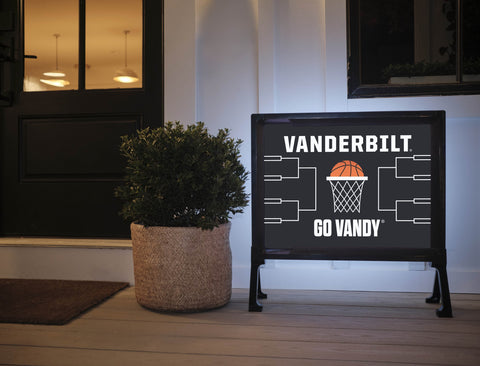 Vanderbilt Basketball Yardsy Sign