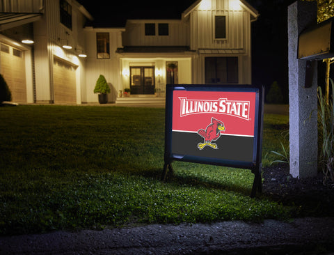Illinois State Reggie Redbird Red Yardsy Sign