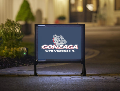 Gonzaga University Bulldog Blue Yardsy Sign