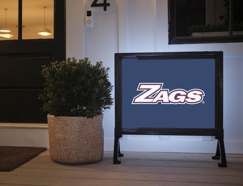 Gonzaga Zags Blue Yardsy Sign