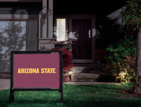Arizona State Maroon Yardsy Sign
