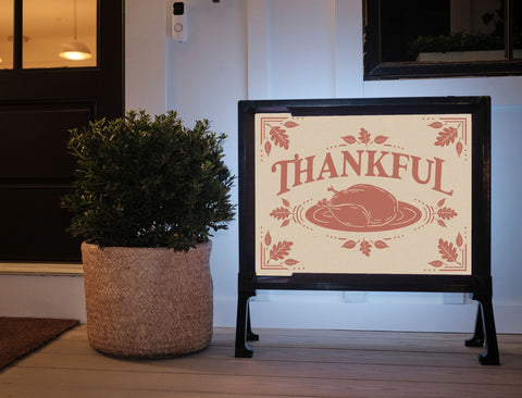 Thankful Yardsy Sign