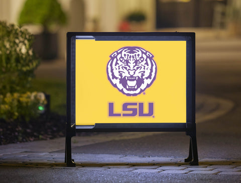 LSU Tiger Yellow Yardsy Sign