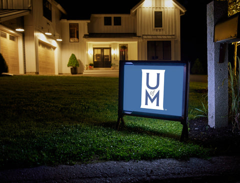 Memphis UM Blue Yardsy Sign