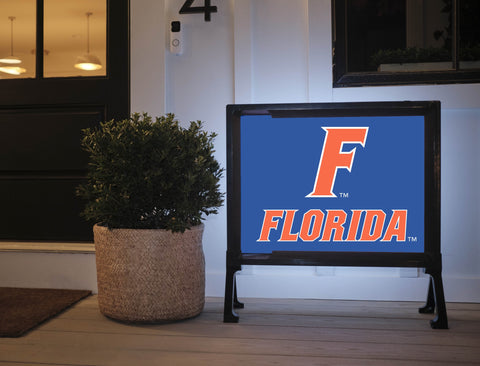 Florida F Mark Blue Yardsy Sign