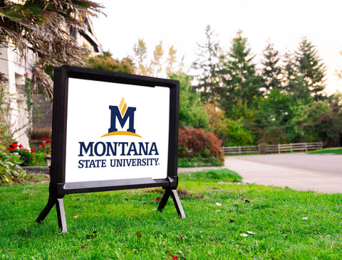 Montana State University Blue Yardsy Sign