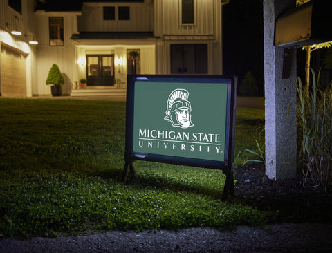 Michigan State Institutional Mark Green Yardsy Sign