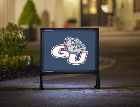 Gonzaga GU Bulldog Blue Yardsy Sign
