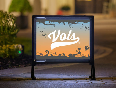 Halloween Sunset Vols Tennessee Yardsy Sign