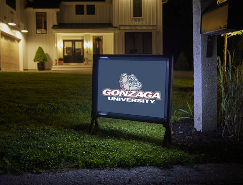 Gonzaga University Bulldog Blue Yardsy Sign