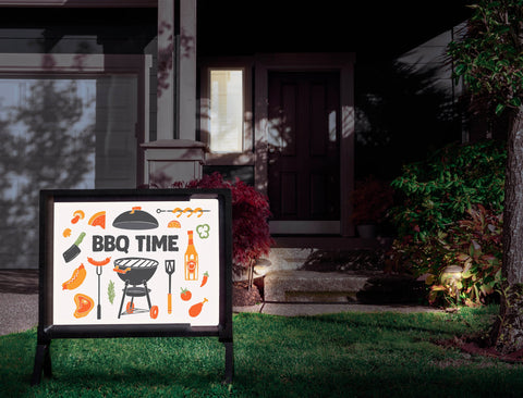 BBQ Time Yardsy Sign