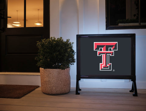 Texas Tech TT Black Yardsy Sign