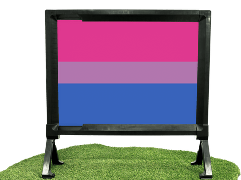 Bisexual Pride Flag Yardsy Sign