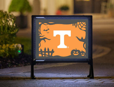 Halloween Tennessee T Orange Yardsy Sign