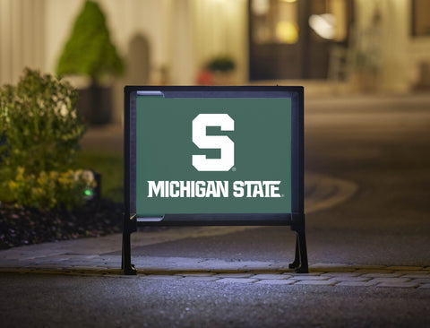 Michigan State S Green Yardsy Sign