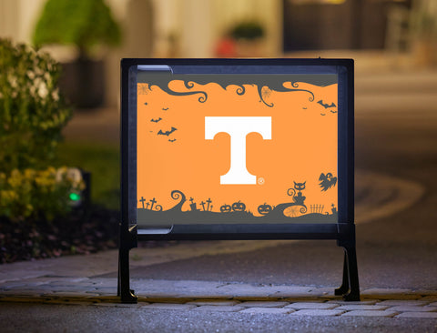 Halloween Tennessee T Orange Yardsy Sign