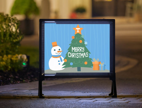 Christmas Tree Tennessee Holiday Yardsy Sign