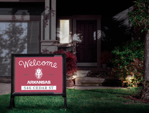 Welcome Arkansas Custom Yardsy Sign