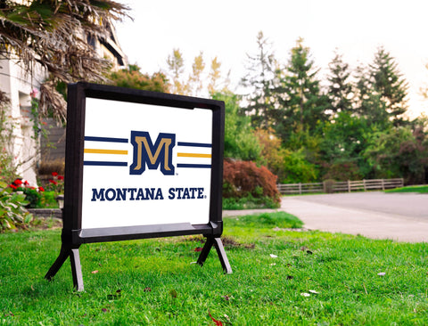 Montana State M White Yardsy Sign
