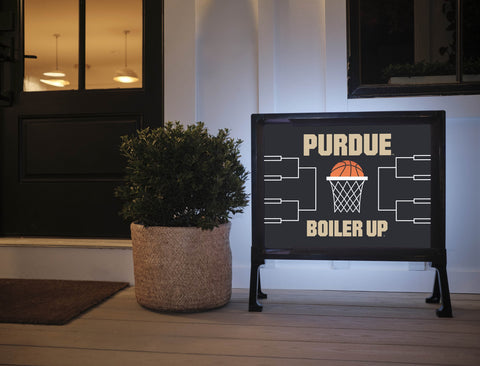Purdue Basketball Yardsy Sign