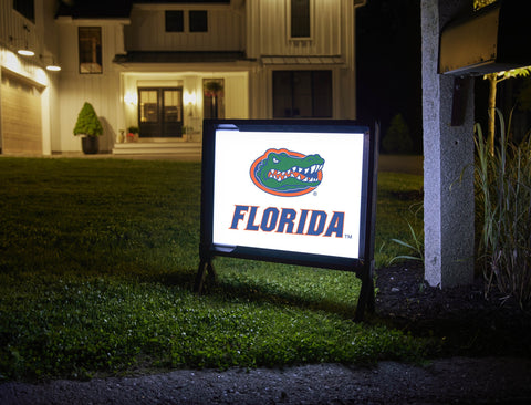 Florida Gator Mark White Yardsy Sign