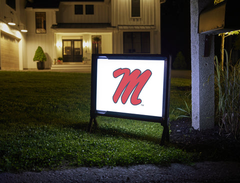 Mississippi M Mark White Yardsy Sign