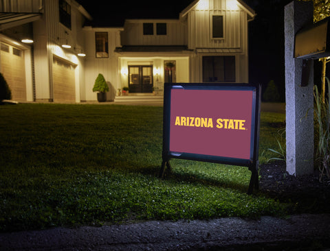 Arizona State Maroon Yardsy Sign