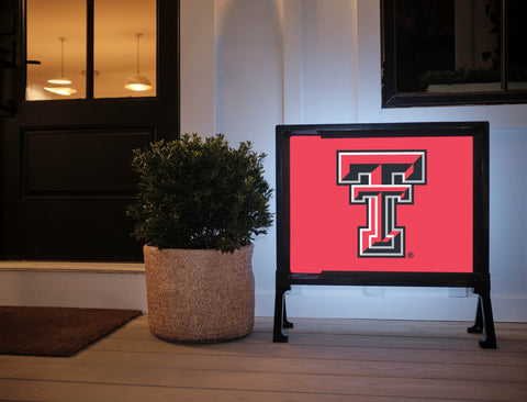 Texas Tech TT Red Yardsy Sign