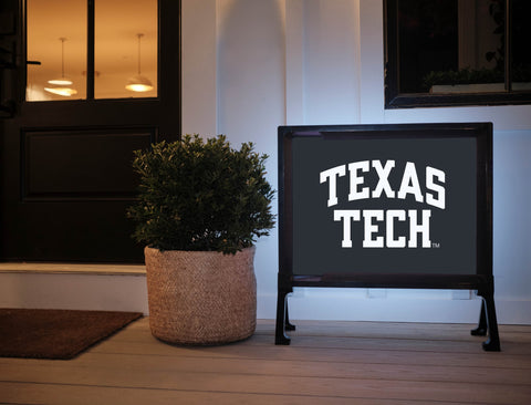 Texas Tech Black Yardsy Sign