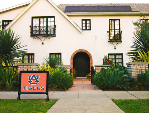 Auburn Tigers Orange Yardsy Sign