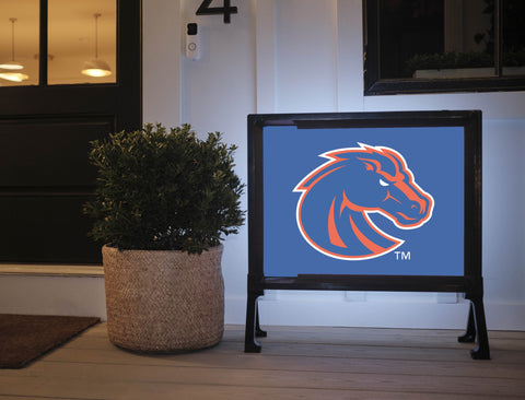 Boise State Broncos Primary Mark Blue Yardsy Sign