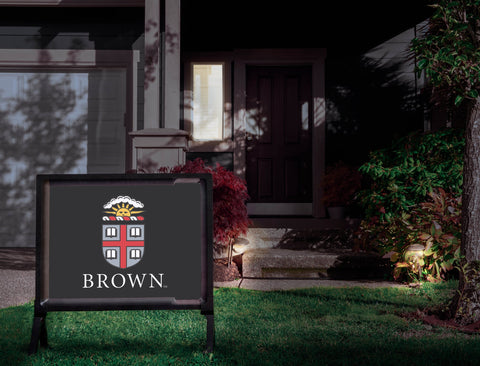Brown University Black Yardsy Sign