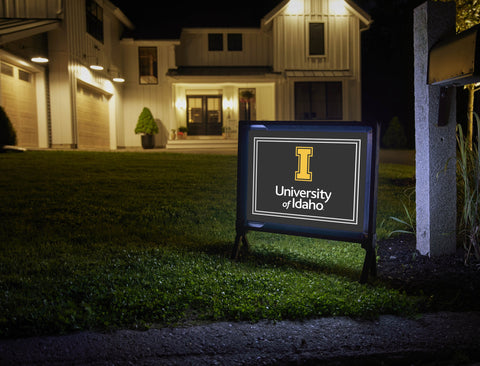 University of Idaho Black Yardsy Sign