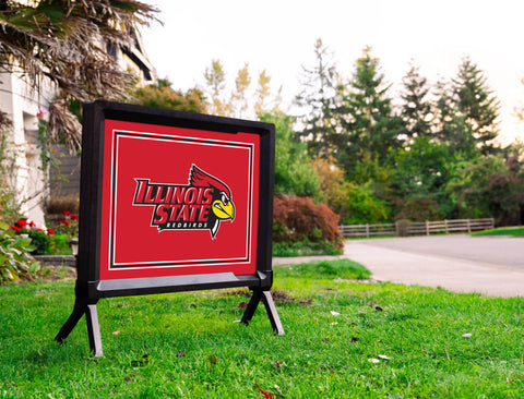Illinois State Redbirds Red Yardsy Sign