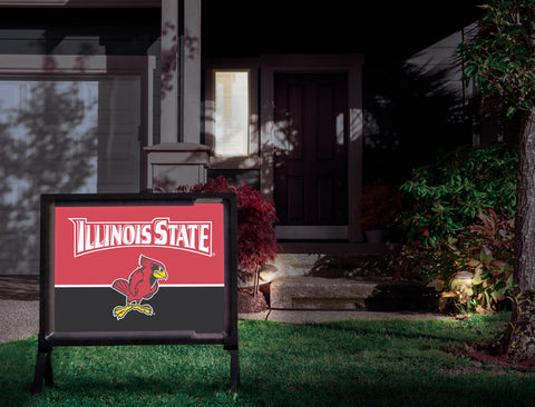 Illinois State Reggie Redbird Red Yardsy Sign