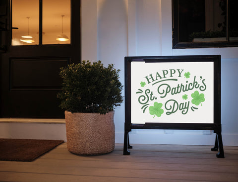 Happy St. Patrick's Day Yardsy Sign