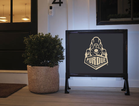 Purdue Athletics Mark Black Yardsy Sign