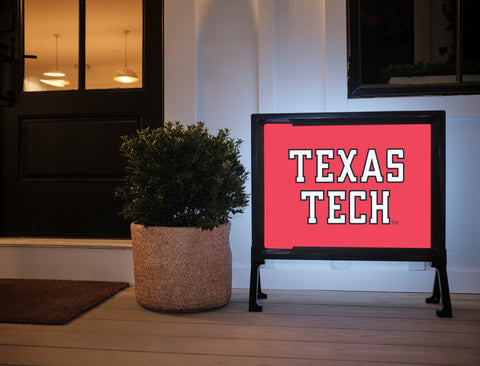 Texas Tech Red Yardsy Sign