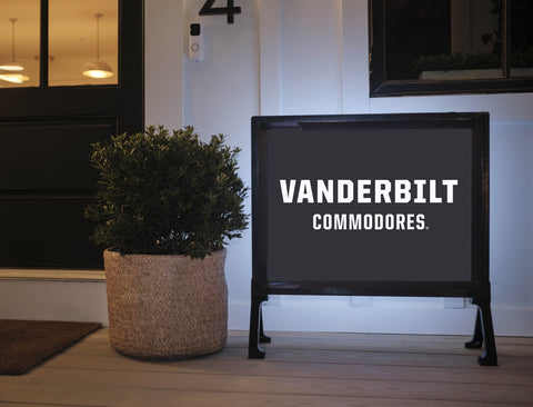 Vanderbilt University Wordmark Black Yardsy Sign