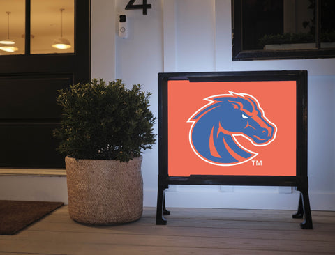 Boise State Broncos Primary Mark Orange Yardsy Sign